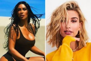 Kim Kardashian e Hailey Baldwin participarão de desfile no combate ao coronavírus (Foto: Reprodução)