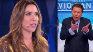 Patrícia Abravanel e Silvio Santos (Foto: Reprodução/SBT/Montagem TV Foco)