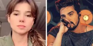 Os cantores Luan Santana e Paula Fernandes lançaram a parceria 