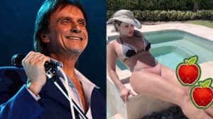 Roberto Carlos tem relação com Mulher Maçã exposta (Montagem: TV Foco)