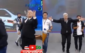 Sikêra Jr. comemorou mortes ao vivo em seu programa (Foto: reprodução/RedeTV!)