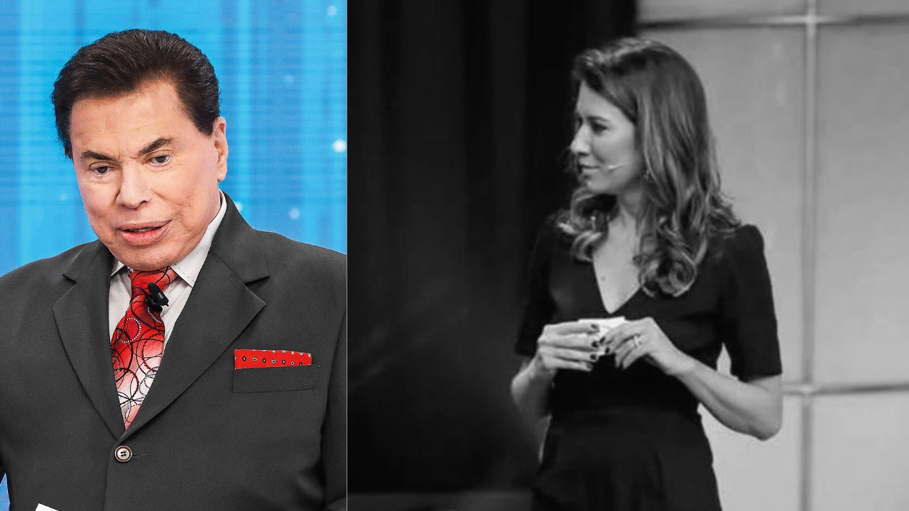 Silvio Santos é pai de Rebeca Abravanel (Foto: Reprodução/SBT)