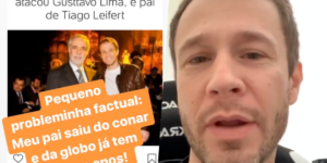 Tiago Leifert falou e rasgou o verbo sobre polêmica (Foto reprodução)