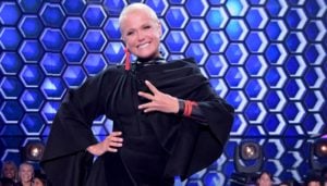 Xuxa Meneghel no comando do The Four Brasil, que teve queda de audiência na Record (Foto: Blad Meneghel)