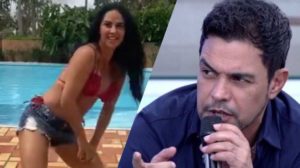 Graciele Lacerda decidiu cair no funk, e a noiva de Zezé Di Camargo arrasou (Montagem: TV Foco)