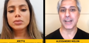 Anitta e deputado Alessandro Molon
(Foto:Reprodução)