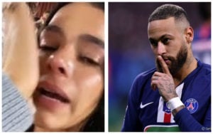 A atriz Bruna Marquezine e seu ex namorado, Neymar