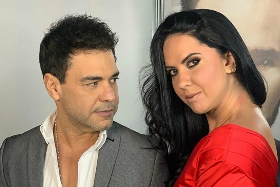 Zezé di Camargo e Graciele Lacerda foram flagrados em clínica (Foto: Divulgação)