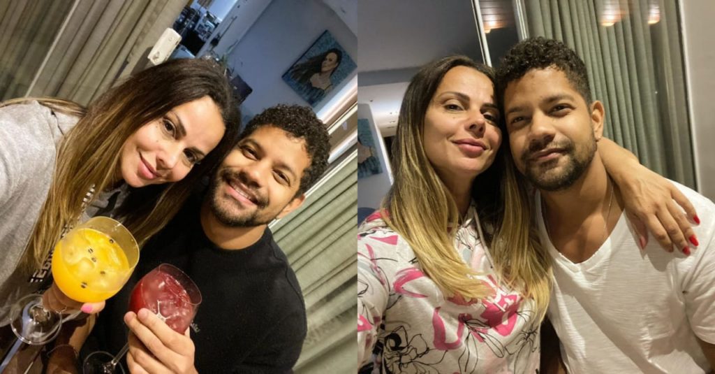 Viviane Araújo passa quarentena ao lado do namorado (Foto: Reprodução/Instagram)