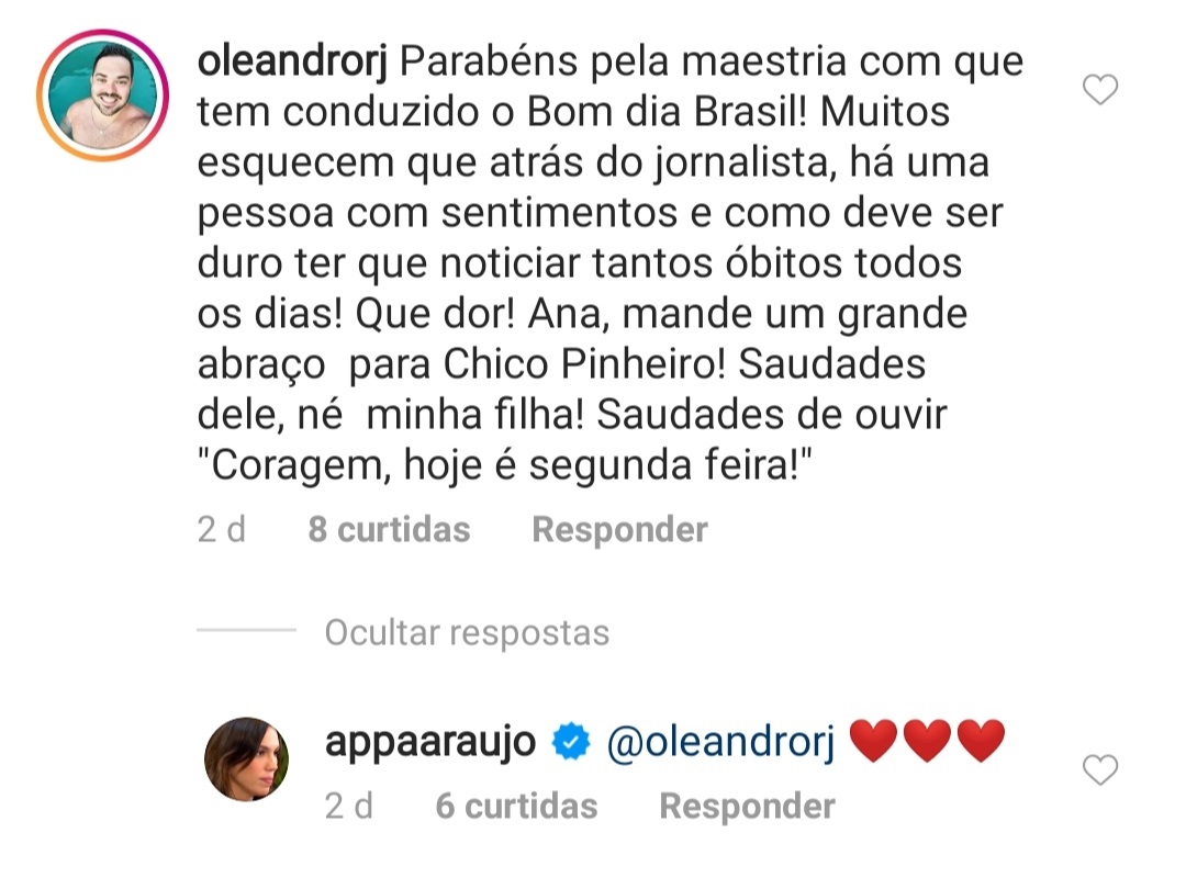 Âncora do Bom Dia Brasil, Ana Paula Araújo tem desabafo cruel em corrente  de ódio: “Há uma pessoa com sentimentos” – Fofocas e Famosos