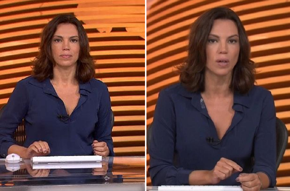 Ana Paula Araújo, apresentadora do Bom Dia Brasil pede desculpa após erro da Globo - Foto: Reprodução/Montagem