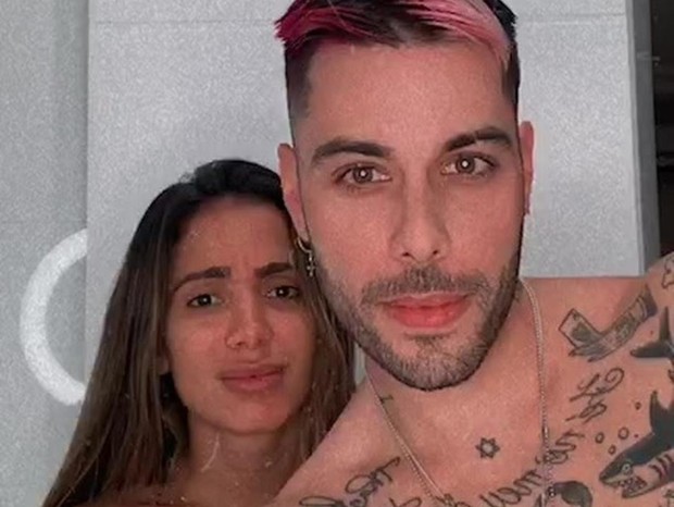 Anitta e Gui Araújo estão passando a quarentena juntos (Foto: Reprodução)