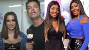 Anitta, Leo Dias, Ludmilla e Silvana estão em polêmica (Foto: Reprodução/SBT/Instagram)