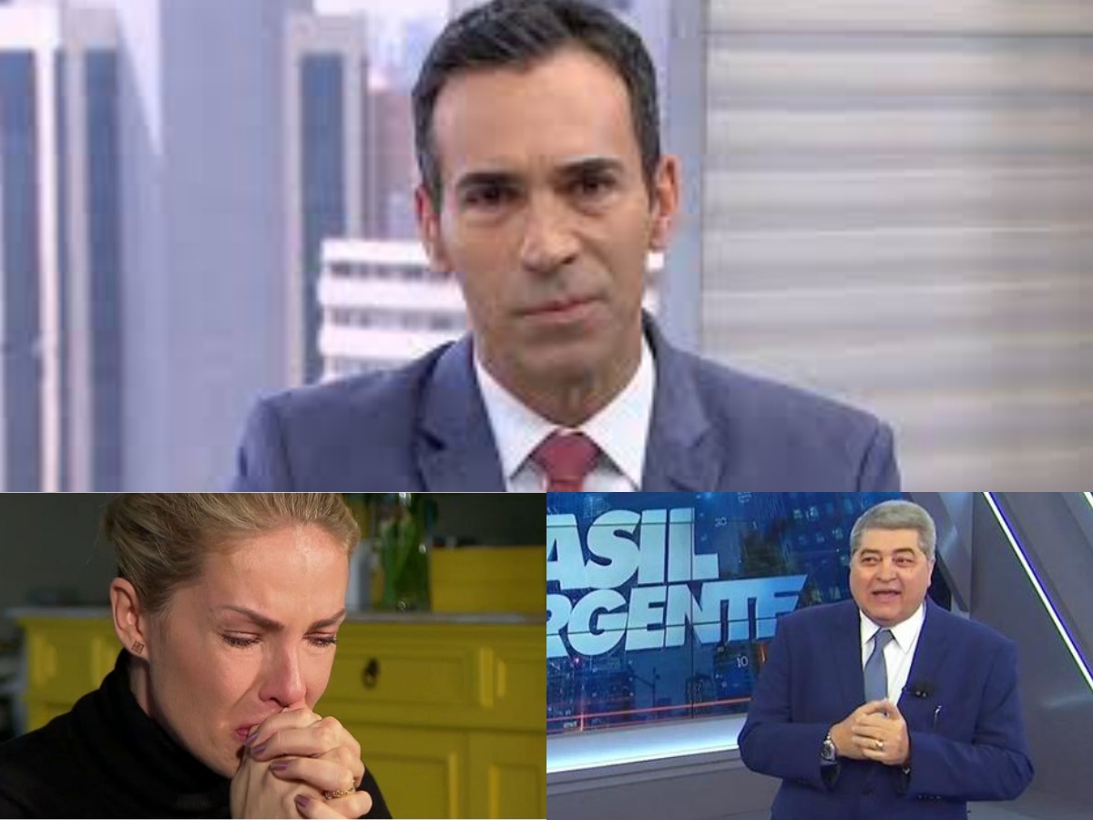 Audiência da TV desta sexta-feira 29 de maio: Cesar Tralli leva Globo ao fundo do poço, Hoje Em Dia despenca e Datena faz Band subir igual foguete (Foto: Reprodução/Montagem TV Foco)