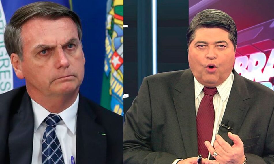 Datena rompe ao vivo com Bolsonaro e rejeita entrevistar o presidente