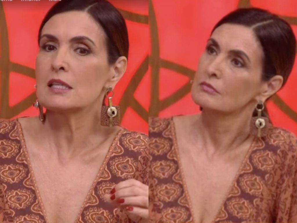 Fátima Bernardes no Encontro de hoje (Foto: Reprodução/TV Globo)