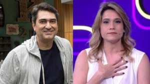 Fernanda Gentil é escalada para ficar no lugar de Zeca Camargo (Foto: Montagem)