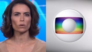 Giuliana Morrone na Globo; jornalista desapareceu do público após áudio vazado (Foto: Reprodução/Globo/Montagem)