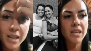 Graciele Lacerda e sua mãe Maria das Graças, sogra de Zezé Di Camargo (Montagem: TV Foco)