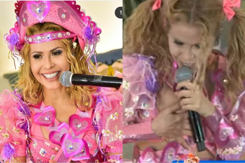 A roupa traiu Joelma durante live