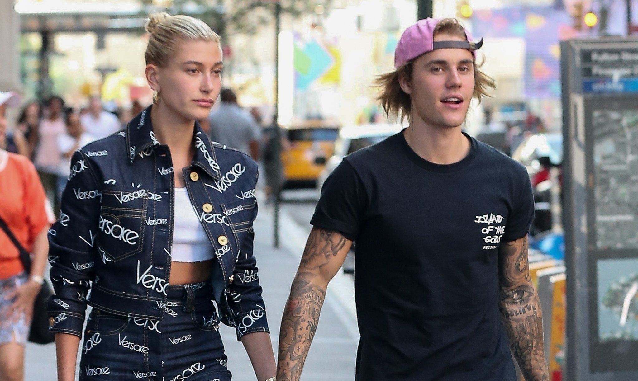 Hailey Baldwin comentou a possibilidade um herdeiro com Justin Bieber nessa quarentena (Foto: Reprodução)