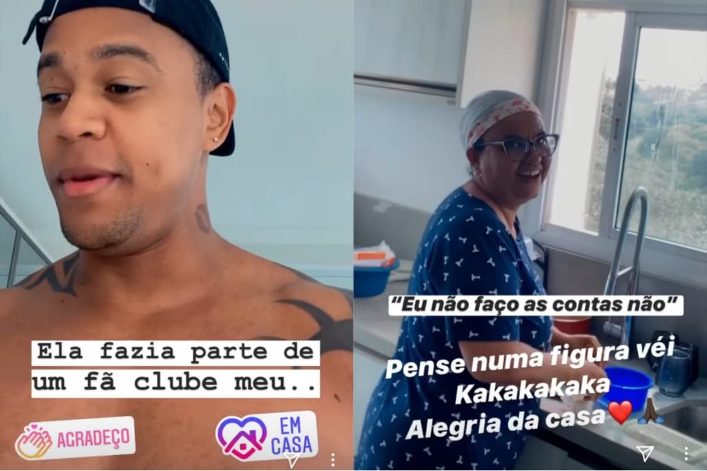 Léo Santana usou seu Instagram para contar sua história com Zene