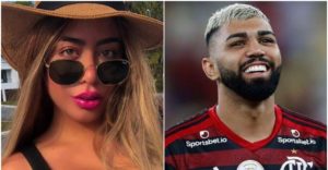 Rafaella Santos e Gabigol foram namorados no passado e não terminaram da melhor forma (Foto: Reprodução/ Montagam)