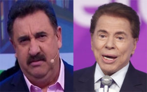 Ratinho e Silvio Santos (Foto: Divulgação / Montagem: TV Foco)