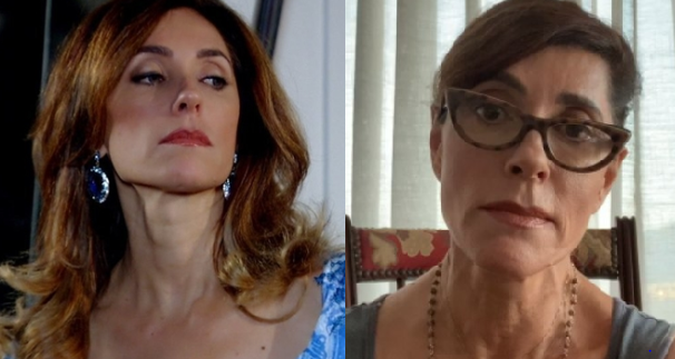 Torloni antes como Tereza Cristina e atualmente (Foto: Reprodução)