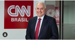 Apresentador William Waack, ex-Globo,está atualmente à frente do Jornal da CNN (Foto: Reprodução/Instagram)