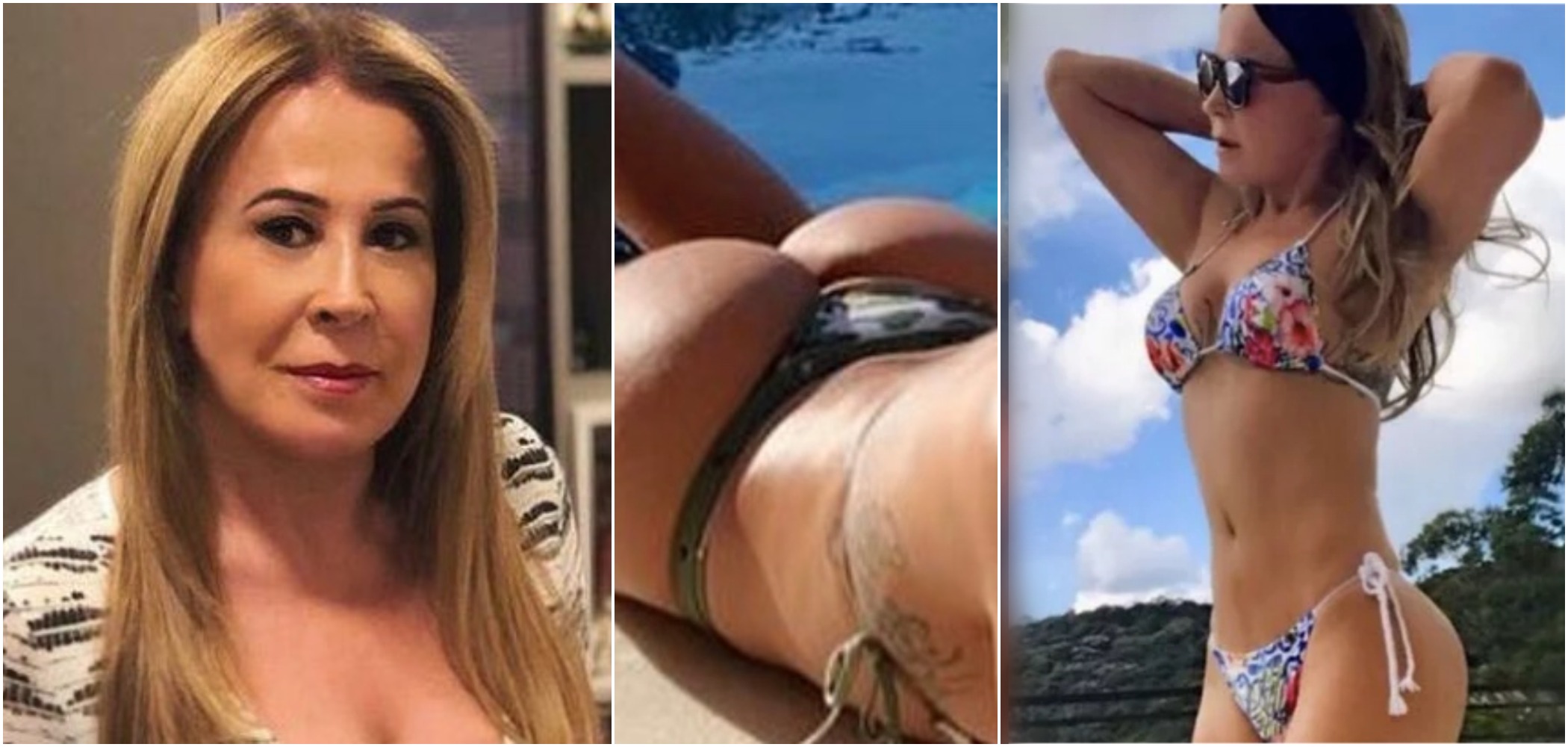 Aos 62, Zilu Godoi ostenta cinturinha e bumbum redondo em foto de biquíni