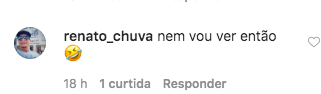 Comentário de fã (Foto: Reprodução)