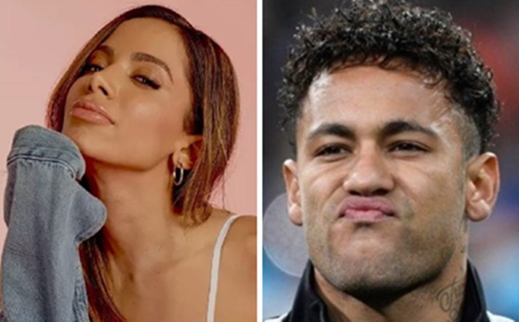 Multishow: Anitta ficou com o jogador Neymar no carnaval 2019 (Foto: Montagem/TV Foco)