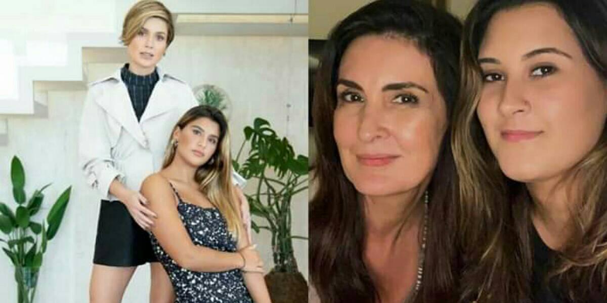 Filha de Fátima Bernardes, Bia Bonemer se declara para Giulia Costa nas redes sociais (Foto: Reprodução)