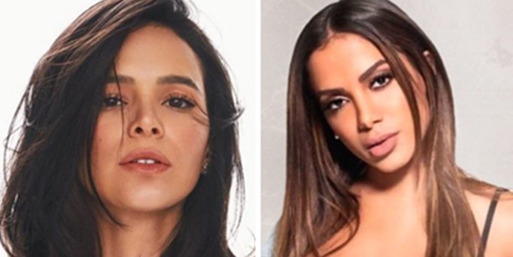 Anitta: Bruna Marquezine proibiu Enzo Celulari de continuar projeto (Foto: Montagem/TV Foco)