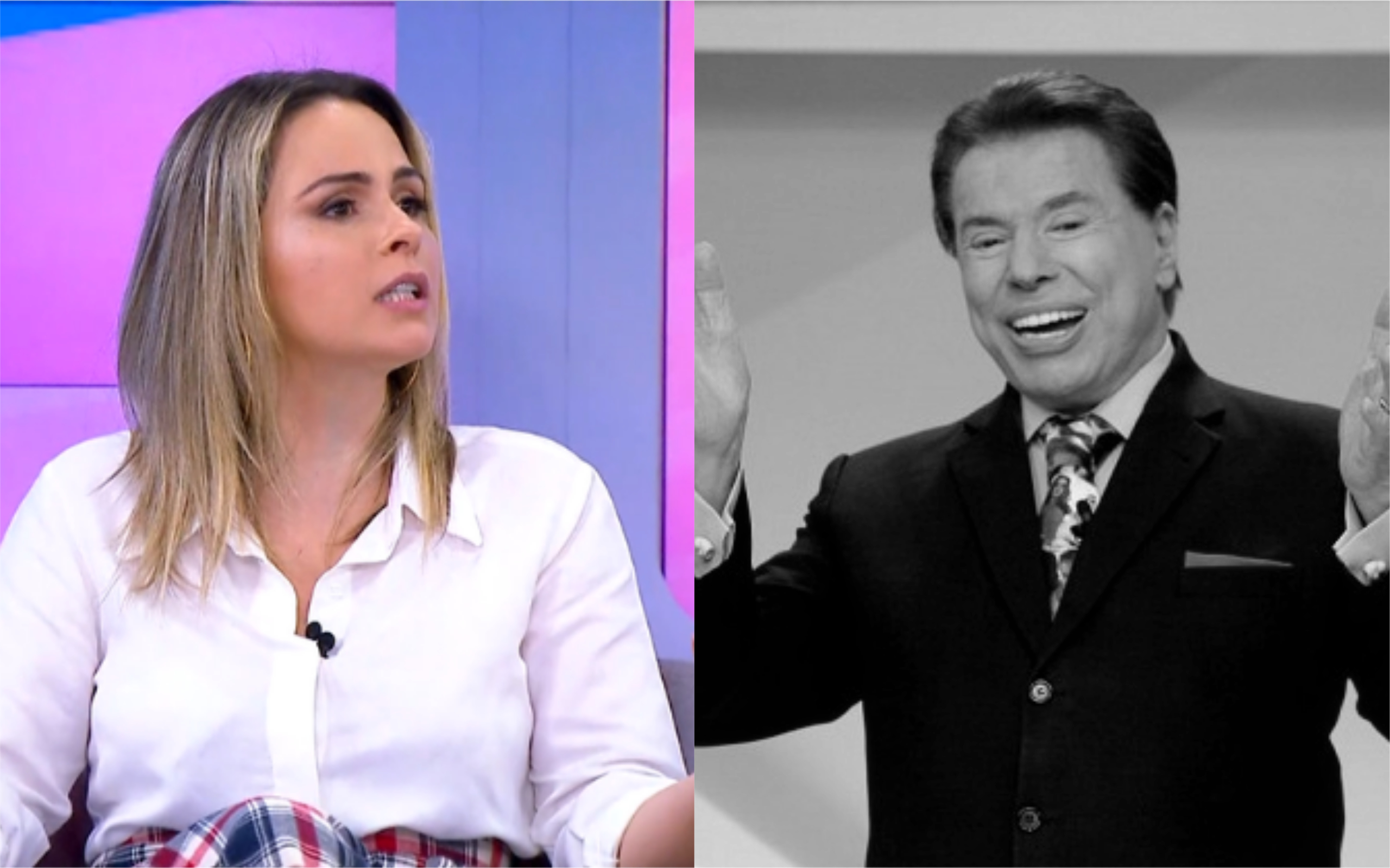 Ana Paula Renault reprovou atitude de Silvio Santos (Foto: Divulgação)