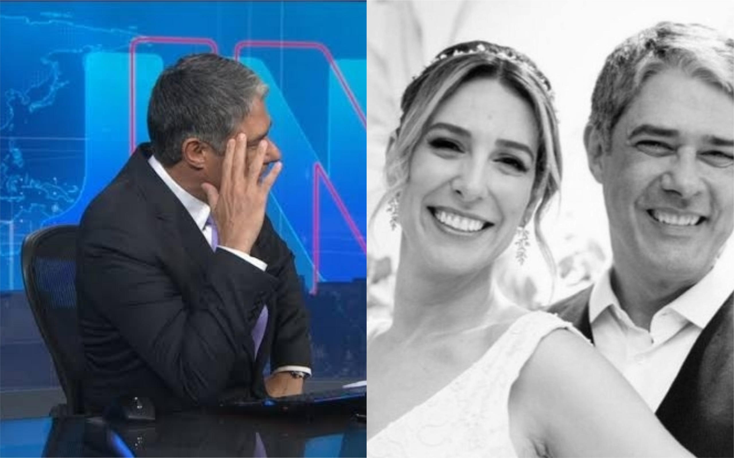 William Bonner é casado com Natasha Dantas (Foto: Divulgação)