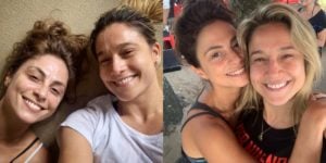 Em jogo com Giovanna Ewbank e Bruno Gagliasso, Fernanda Gentil revela sentir ciúmes da esposa (Foto: Reprodução/Instagram)