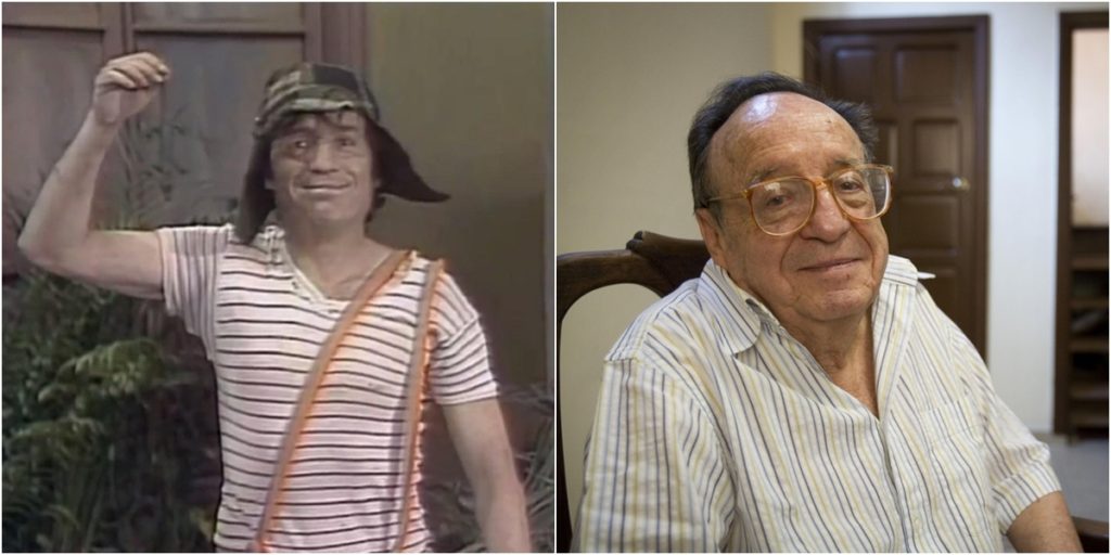 Roberto Bolaños foi criador e estrela de Chaves. (Foto: Montagem/Reprodução)