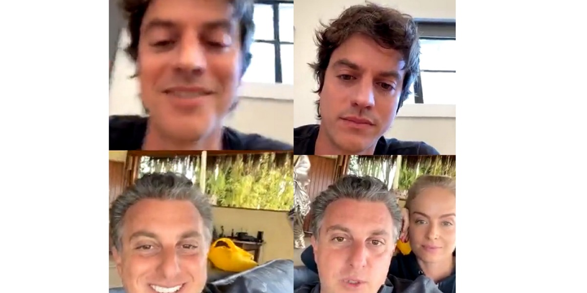 Luciano Huck participar da live do irmão e relembra momento (Foto: Reprodução/Instagram)