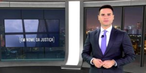 Luiz Bacci à frente do programa Em Nome da Justiça (Foto: reprodução)