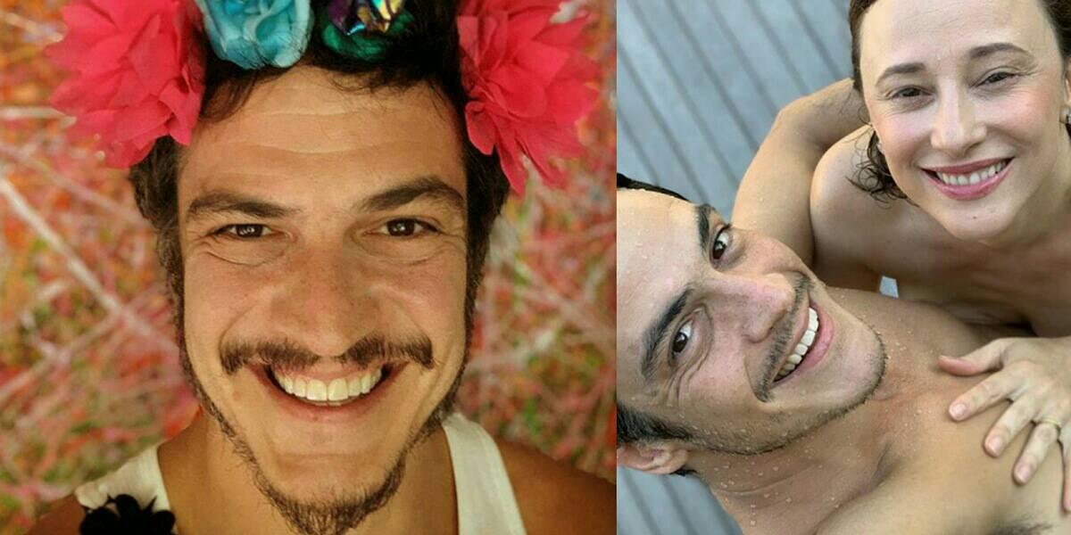 Mateus Solano e a esposa, Paula Braun (Foto: Reprodução/Instagram)