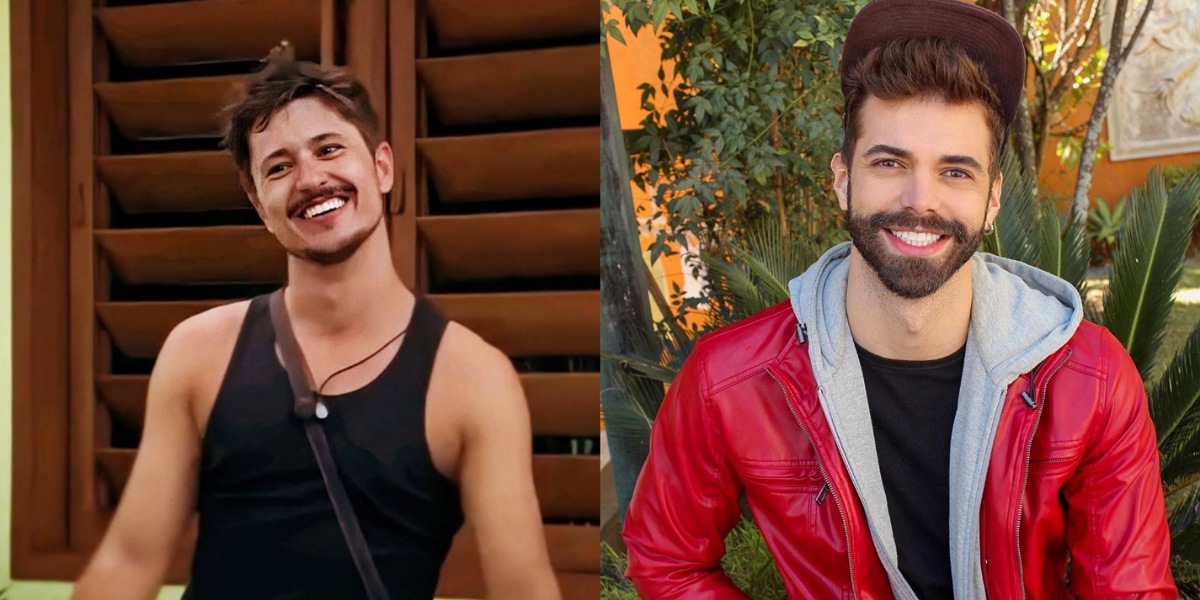 De férias com o ex: Matheus Magalhães e Rafa Vieira em 1ª suíte gay do reality (Foto: Reprodução/Instagram)