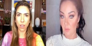 Imagem do post Helen Ganzarolli, ao vivo, tem relacionamento exposto por Patrícia Abravanel e dá resposta na lata: “Cuida da sua vida”