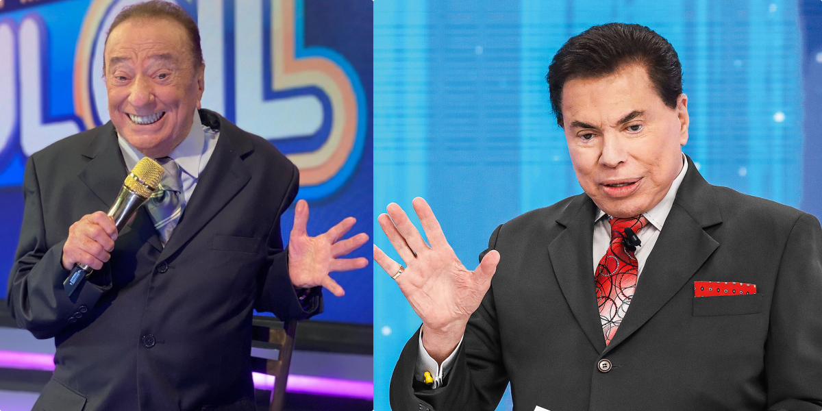 Raul Gil e Silvio Santos ainda não retornaram ao SBT (Foto: Montagem)