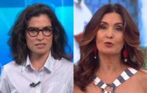 Renata Vasconcellos não apareceu à frente do Jornal Nacional e teve gente pedindo pela volta de ninguém menos que Fátima Bernardes (Foto: Reprodução / TV Globo)