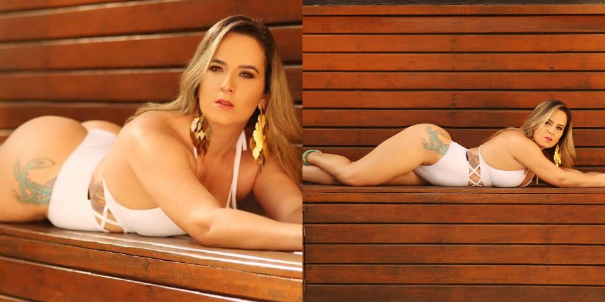 A modelo Suellen Nóbrega, ex-candidata Miss BumBum, sofreu um grave acidente de moto e está em estado grave 