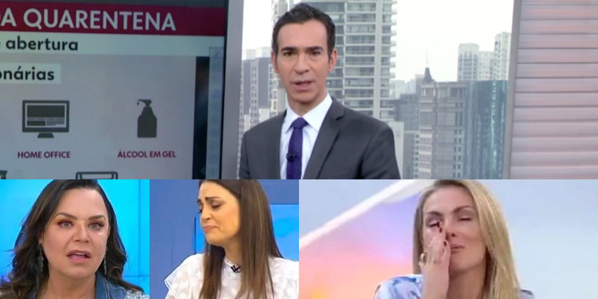 Audiência da TV 05/06: Cesar Tralli marca dois dígitos, Triturando deixa SBT na pior e Hoje Em Dia fica na lama (Foto: Reprodução/Montagem TV Foco)