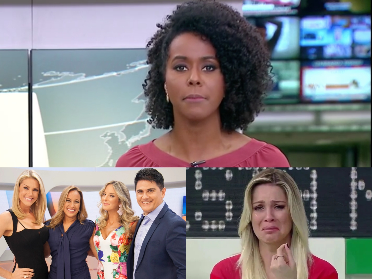 Audiência da TV 02/06: Maju Coutinho explode na Globo, Record arrebenta com Hoje Em Dia e Renata Fan afunda (Foto: Reprodução/Montagem TV Foco)