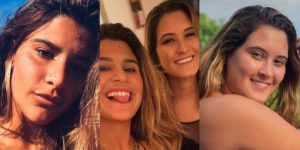 Bia Bonemer e Giulia Costa são bem próximas (Foto montagem: TV Foco)